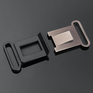 Boucle en métal 42 mm de diamètre intérieur, argentée, couleur bronze, accessoires pour sacs, attaches - Product Image 3