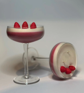 LANJO Bougie artisanale d'aromathérapie au café et à l'orange, design réaliste de dessert, en cire de soja superposée, décoration sucrée - Product Image 6