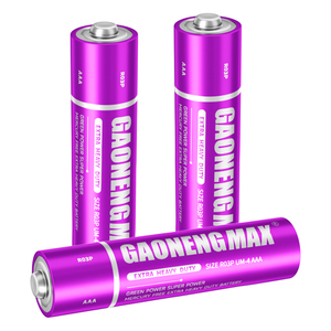 批发1.5V AAA R03P锌碳干电池圆柱形UM-4 R03消费电子和电动工具玩具电池 - Product Image 5