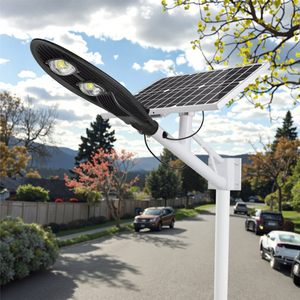 Lampe solaire LED <span class=keywords><strong>de</strong></span> rue à induction, haute luminosité 6000K, 1000W, 100m, étanche IP65, pour l'extérieur, idéale pour les places publiques - Product Image 1