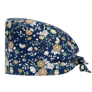 ผู้ผลิตจัดหาหมวกแพทย์แบบใช้แล้วทิ้งสำหรับบุคลากรทางการแพทย์ แบบยูนิเซ็กซ์ มีแถบสี - Product Image 2