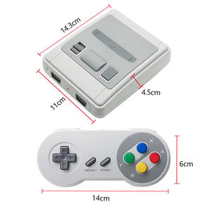 <span class=keywords><strong>Consola</strong></span> de Videojuegos Retro <span class=keywords><strong>Mini</strong></span> SNES con Cable, Versión Roja y Blanca, 8 bits, <span class=keywords><strong>620</strong></span> Juegos Integrados, Voltaje Universal 110-220V, Salida AV, SFC - Product Image 3