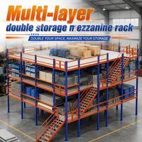 Plateforme de mezzanine en acier robuste DIHUI pour l'extension de l'espace de stockage