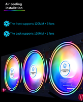 Lovingcool vente chaude nouveau modèle prix usine bas quantité minimale de commande ATX/M-ATX boîtier PC ordinateur de jeu boîtier et tours serveur PC châssis bureau