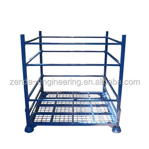 Estante Apilable Desmontable de Acero Galvanizado para Uso Industrial, Alta Resistencia, Resistente a la Corrosión, para Transporte y Almacenamiento - Product Image 2