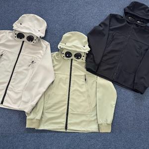 2025 Hochwertige Herren Winter Soft shell Ski brille Jacke Kapuze Reiß verschluss Winter Wind jacke zum Wandern Modischer Outdoor <span class=keywords><strong>New</strong></span> <span class=keywords><strong>Style</strong></span> - Product Image 2