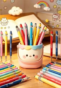 Promotional <b>Cheap</b> Durable Aluminum Ballpoint Stylus Pen Soft Rubber Touch Screens Custom Logo Mobile Phone Ball Point Metal - Product Image 6