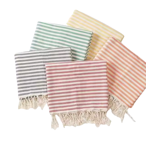 Asciugamano Turco Fouta per Adulti di Alta Qualità - Asciugatura Rapida, Ecologico, 100% Cotone, Lussuoso per Spiaggia e Bagno - Product Image 2
