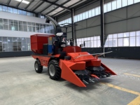 Coupe-silage autopropulsé 4QZ2100, conception légère, réduit la compactation du sol sur les rizières humides et molles en Asie du Sud-Est