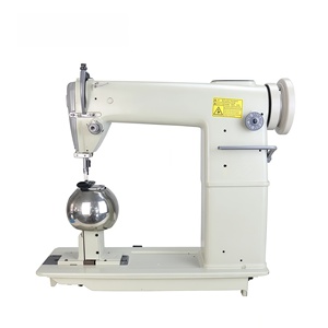 Máquina de coser pelucas de una aguja QS-810-JF con gancho grande, puntada recta, para pelucas y postizos, en perfecto estado, con alimentación por pie móvil. - Product Image 1