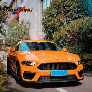 ชุดตัวถังรถยกของ Mach1Style แปลงกันชนหน้าพร้อมกระจังหน้า LED 2015-2017สำหรับ Ford <span class=keywords><strong>Mustang</strong></span> Bodykit - Product Image 5