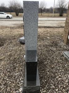 Lápida de Granito Negro Natural Tallada a Mano de Fábrica China, Monumento Impermeable y Resistente al Desgaste - Product Image 6