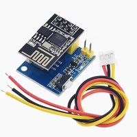 ESP8266 ESP-01 Modul Pengontrol LED RGB WS2812 WS2812B 5050 16 Bit Cincin Lampu