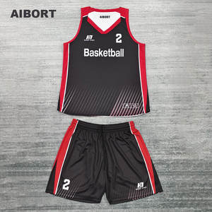 Conjunto Deportivo Reversible Aibort, Tejido Transpirable y Elegante, con Logotipo Personalizado del Equipo, Uniforme <span class=keywords><strong>de</strong></span> Baloncesto Unisex - Product Image 3