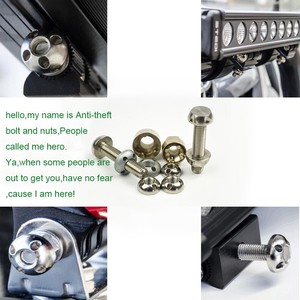 Tuerca <span class=keywords><strong>de</strong></span> Seguridad Antirrobo Patentada M3-26, Tuerca <span class=keywords><strong>de</strong></span> Seguridad a Prueba <span class=keywords><strong>de</strong></span> Manipulación - Product Image 6