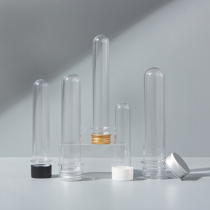 Vente en gros de flacons de test en PET vides |   Bouteilles en plastique pour emballage d'huiles essentielles, avec bouchons à vis colorés, pour masques, poudres et sérums - Product Image 2