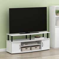 Meuble TV moderne en bois Meuble de salon Meuble de maison Unité murale blanche Design Basses Support de table Tv