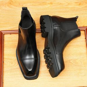 High Quality Handcrafted Genuine Leather Formal Italian Style Business Suit Men's Dress Shoes for Weddings - Product Image 6