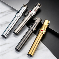 Jobon ZB638 1 Allume-cigare électronique moderne en métal avec meule Portable pour les cadeaux d'affaires