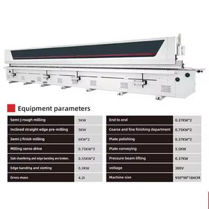 45-Degree Automatic Soft Forming Cabinet Furniture Machine J C Type Hand-Less Gluing <b>Corner</b> <b>Trimming</b> Motor MDF Production - Product Image 2