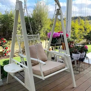Impermeable al por mayor muebles de exterior jardín <span class=keywords><strong>hamaca</strong></span> <span class=keywords><strong>mecedora</strong></span> con soporte colgante al aire libre Patio columpio - Product Image 6