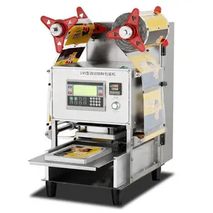 Tafelblad Volautomatische Sealer Lunchbox Voedsel Lade Afdichting Verpakking Machine