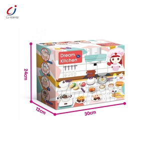 Set da Cucina Giocattolo Realistico per Bambini con 47 Pezzi, Funzionamento a Batteria, Suoni e Luci - Product Image 4