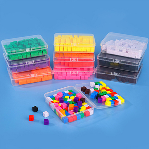 Compteurs de cubes mathématiques de 1cm Installations de loisirs pour enfants Cubes de couleur en mousse - Product Image 5