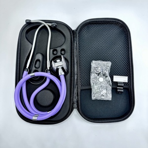 Estetoscopio Fortune Classic II de Doble Cabeza con Certificación CE, Kit de Doble Tubo de Calidad Premium con Bolsa de EVA <span class=keywords><strong>para</strong></span> Cardiología Médica - Product Image 2