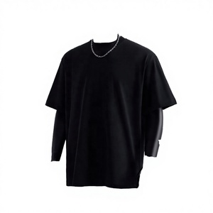 Men's Casual Oversized Knitted 240gsm 100% Cotton Silicone Printed <b>Star</b> Letter Unique Fashion T-<b>Shirt</b> - Product Image 2