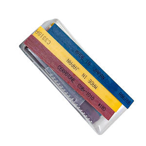 Ensemble de pierres à aiguiser les couteaux, 7 pièces, <span class=keywords><strong>pierre</strong></span> à polir en silicone vert, <span class=keywords><strong>pierre</strong></span> à <span class=keywords><strong>huile</strong></span>, <span class=keywords><strong>pierre</strong></span> à aiguiser <span class=keywords><strong>pour</strong></span> céramique, métal peint - Product Image 6