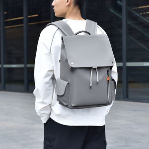 Nouveau design Sac pour ordinateur portable tendance Sacs à dos avec cordon de serrage pour l'école pour les étudiants Mochila Sac a dos - Product Image 4