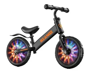 Vélo d'équilibre en <span class=keywords><strong>bois</strong></span> 3-en-1 de 12 pouces à 2 <span class=keywords><strong>roues</strong></span> pour enfants – Vente en gros - Product Image 1