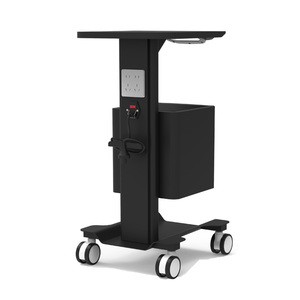 Carrello <span class=keywords><strong>di</strong></span> ferro <span class=keywords><strong>di</strong></span> <span class=keywords><strong>lusso</strong></span> in metallo bianco nero per salone <span class=keywords><strong>di</strong></span> bellezza SPA moderna attrezzatura per la cura della pelle del viso due cassetti Socket Hotel Hospital Hospital - Product Image 5