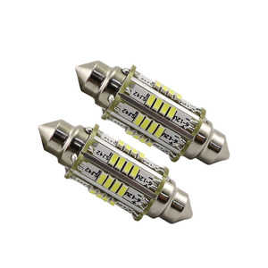 Ampoule <span class=keywords><strong>LED</strong></span> 3W Super Lumineuse 6V <span class=keywords><strong>12V</strong></span> 42mm Festoon 211-2 212-2 <span class=keywords><strong>pour</strong></span> la Restauration Intérieure de Voitures Vintage Éclairage Automobile Classique - Product Image 3