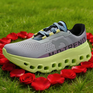 Chaussures de sport décontractées pour hommes, respirantes, en cuir véritable, à lacets, design luxueux - Product Image 5