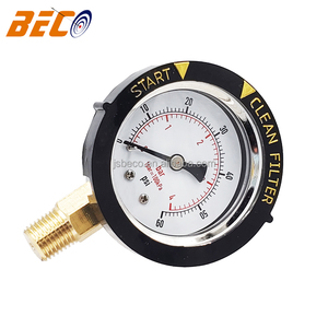 Beco Bộ Lọc Cát hồ bơi 2inch không thấm nước Bộ lọc bắt đầu và làm sạch bộ lọc áp suất PSI gắn dưới Bộ Lọc Hồ Bơi áp kế - Product Image 2