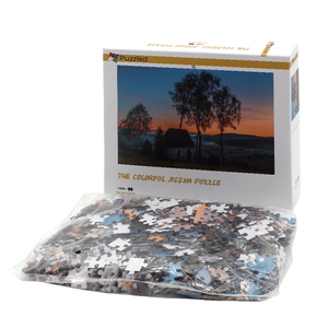Puzzles de haute qualité personnalisés pour adultes, jeu de puzzle en papier de 1000 à 1500 pièces - Product Image 4