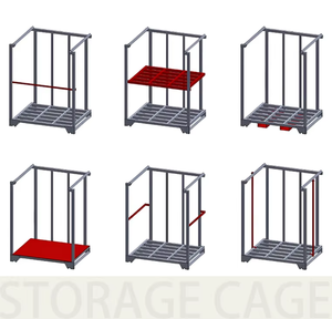 מתקני אחסון משטחים של CASE CARTER OEM, מסגרות לערימת משטחים - Product Image 4