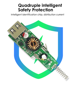 อลูมิเนียมอัลลอยด์สะดวกพอร์ต USB <span class=keywords><strong>ค</strong></span>ู่3.1A ชาร์จโทรศัพท์มือถือ QC3.0ชาร์จรถ - Product Image 6