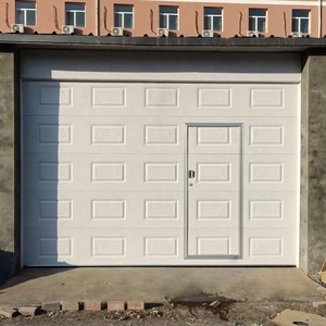 Premium Classic Smart Puertas de garaje a prueba de viento Diseño moderno Aleación de aluminio Estéticamente agradable para villas y hoteles - Product Image 1