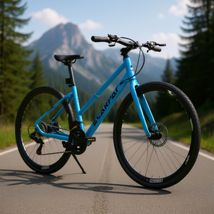 Bicicleta Híbrida de Carretera para Adulto DB A28250 700C 21 Velocidades Marco de Acero al Carbono Frenos de Doble Disco Varios Colores Bicicleta de Ruta MTB de 21 Velocidades - Product Image 2