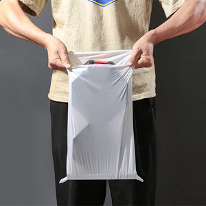 Phân hủy sinh học compostable pbat + PLA + Tinh Bột phong bì vận chuyển túi không thấm nước Stretchable tự niêm phong gửi thư Túi - Product Image 4