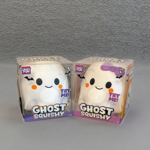 Cute Ghost Squishy Slow Rising Squeeze Fidget Soft Stress Relief Sensory Toy Kids Halloween Party Surprise <b>Gift</b> PU - Product Image 3