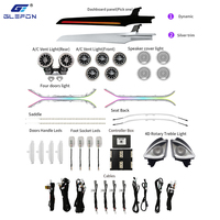 Kit d'éclairage d'ambiance intérieur pour Mercedes-Benz GLC W253 2015-2022 RHD, 64 couleurs, contrôle par application, 12V, Plug and Play, lampe d'ambiance