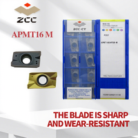 ZCC Insert Carbide APMT YB9320 APMT1604PDR-M Carbide Inserts Cutting CNC Turning Tool Carbide Insert Apmt