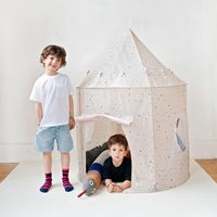 Tienda de campaña tipi para niños, juguete deportivo OEM al por mayor, casa de juegos interior