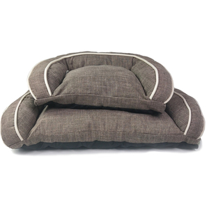 Umwelt freundliches Hundes ofa Haustier bett OEM Haustier betten Zubehör Kau sicher Extra große beruhigende braune Katze Hund Haustier Bett matte - Product Image 1