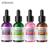 Suero Facial Blanqueador KORMESIC al por Mayor de 30 ml para el Cuidado de la Piel, Antiarrugas, con Pantenol, Hexapéptido, Ceramida, Cafeína, Niacinamida y Vitamina C