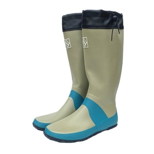 Chaussures de pluie super douces pour hommes bottes pliantes chaussures d'eau de sortie <span class=keywords><strong>en</strong></span> plein air populaire pêche observation des oiseaux bottes de lavage de voiture - Product Image 4